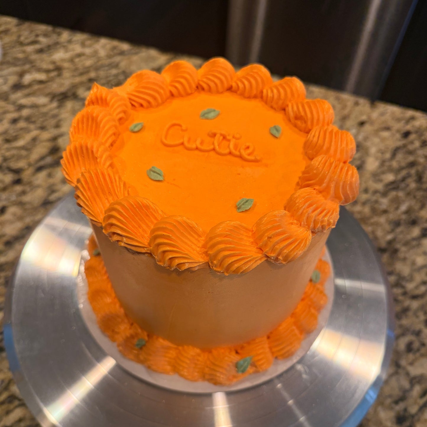 Orange Vanilla cake