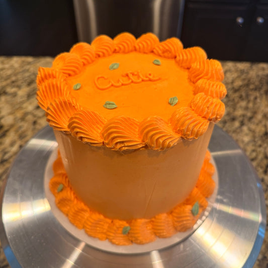 Orange Vanilla cake