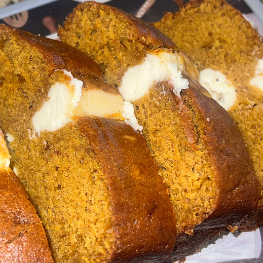 Pumpkin Cheesecake Loaf